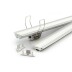 KIT - Perfil aluminio CORNER para fitas LED, 1 metro
