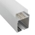 KIT - Perfil aluminio NORLUX para fitas LED, 1 metro