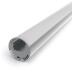 KIT - Perfil aluminio KROB para fitas LED, 1 metro