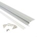KIT - Perfil aluminio STAIR para fitas LED, 1 metro