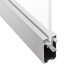 KIT - Perfil aluminio PROLUX para fitas LED, 120 cm