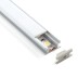 KIT - Perfil aluminio HARDY para tiras LED, 2 metros