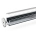 KIT - Perfil aluminio KROB-S para tiras LED, 1 metro
