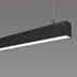 KIT - Perfil aluminio SERK para tiras LED, 2 metros, negro