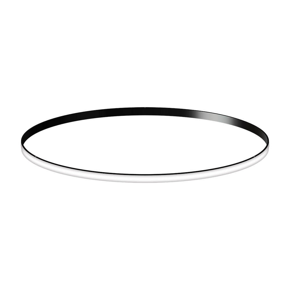 KIT - Perfil aluminio circular CYCLE OUT, Ø1000mm, negro