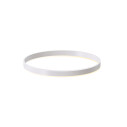 KIT - Perfil aluminio circular RING, Ø600mm, blanco