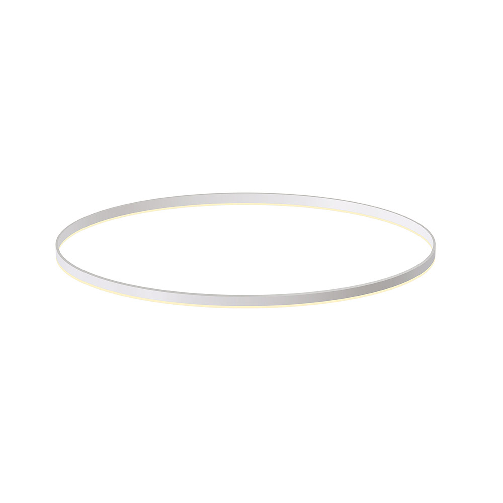 KIT - Perfil aluminio circular RING, Ø1200mm, blanco