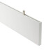 Perfil aluminio PHANTER S3 para tiras LED, 1 metro, blanco