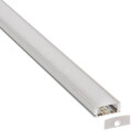 KIT - Perfil aluminio LOX para fitas LED, 1 metro