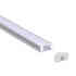KIT - Perfil aluminio LOX para tiras LED, 1 metro
