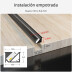 KIT - Perfil aluminio KIRK para tiras LED, 1 metro