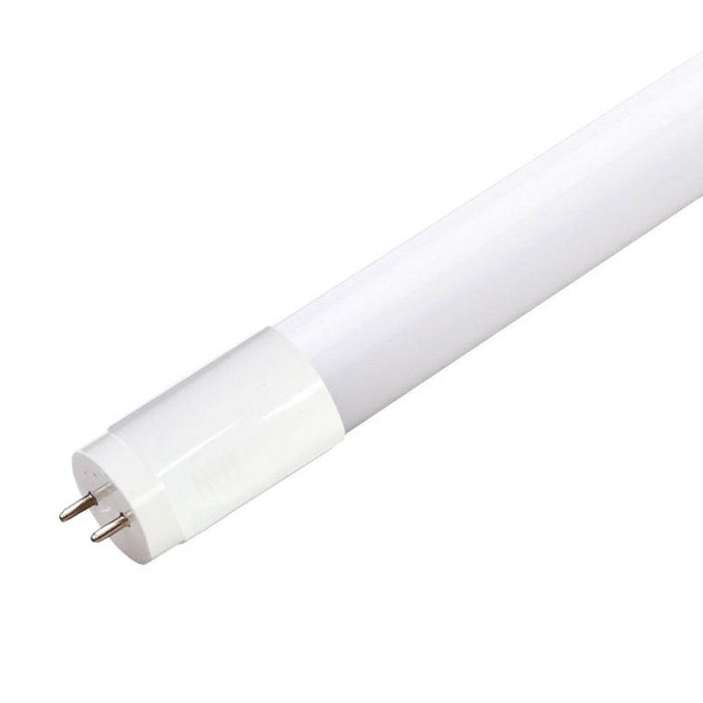 Tubo LED T8 SMD2835 Cristal - 9W - 60cm, Conexión dos Laterales, Blanco frío