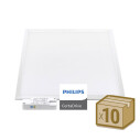 Pack 10 x Paineis Led 44W, 60x60 cm,  Driver Philips Certadrive , Blanco calido