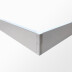 Kit moldura Branca para instalar Painel Led 60x120cm em superficie