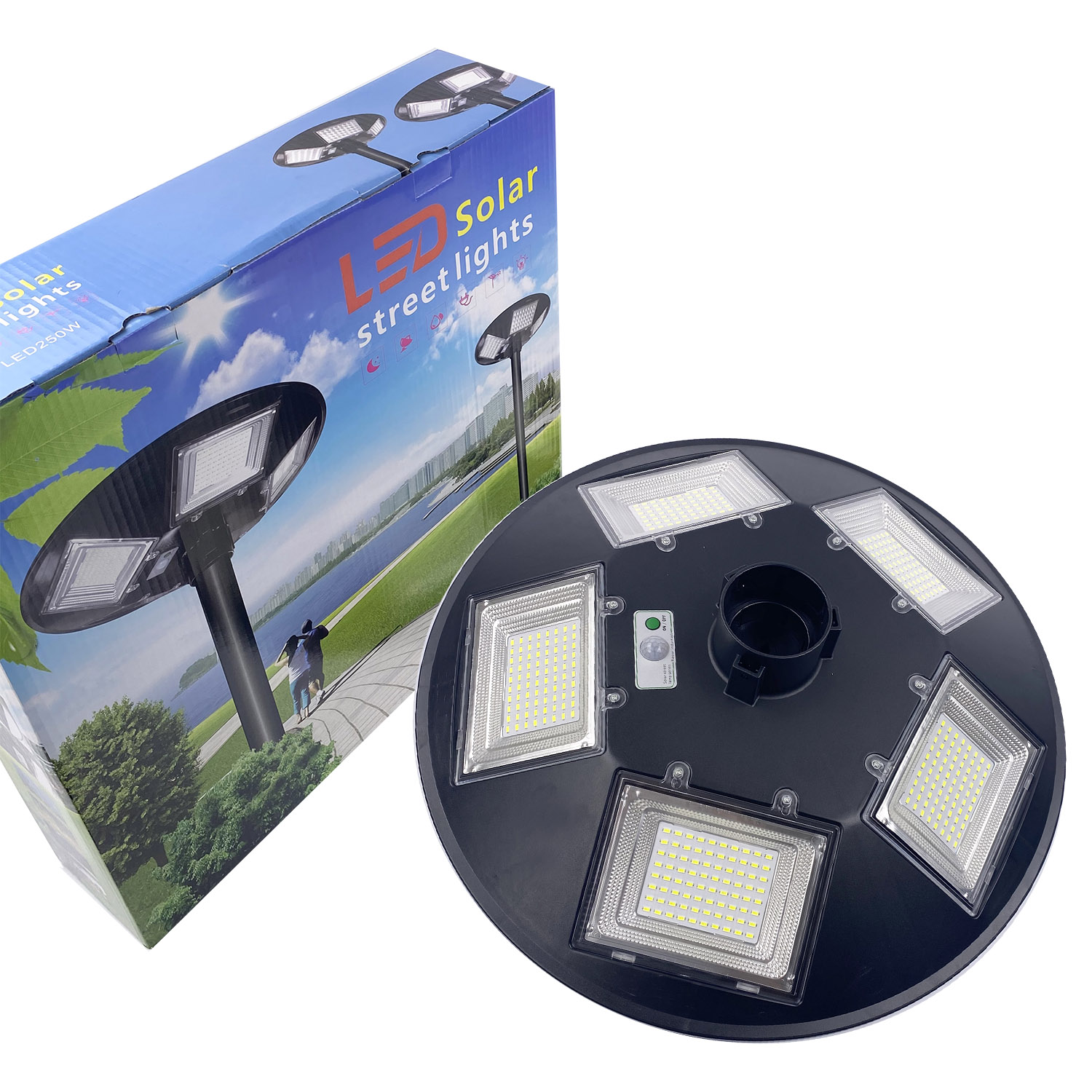 Farola LED Solar URBAN UFO 250W - LEDBOX