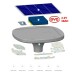 Farola LED Solar URBAN UFO LAND, 100W, Blanco cálido