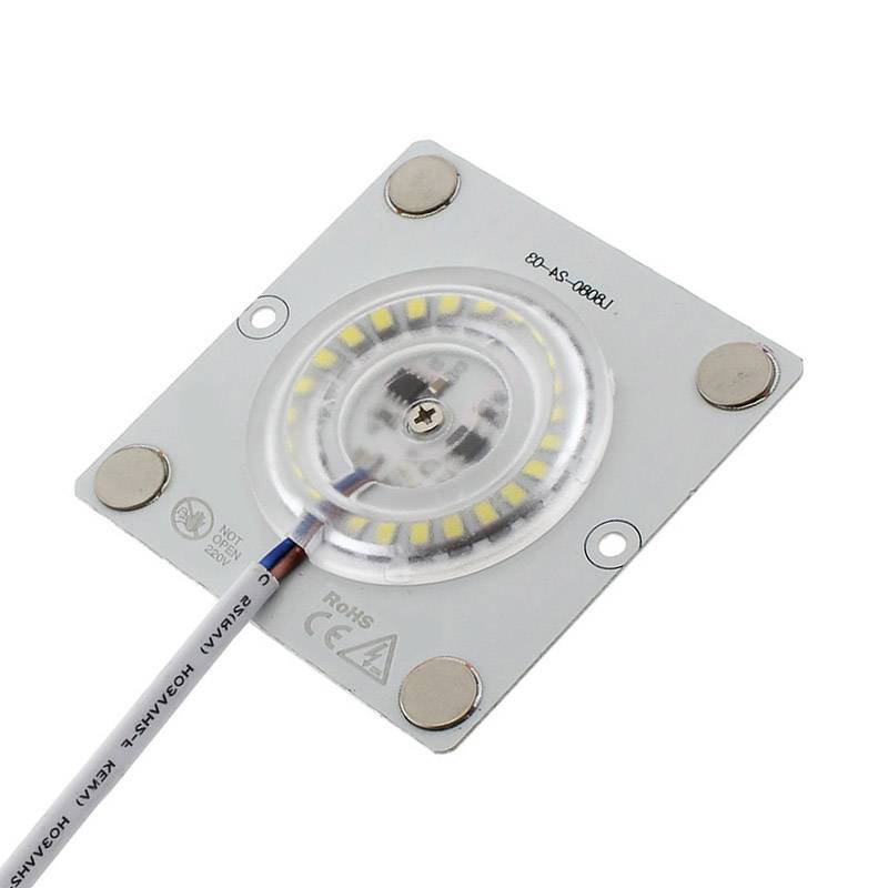 Módulo LED magnético 10W, Blanco frío, Regulable