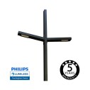 Farola LED BLAD 100W  Chipled Philips Lumileds, 6m, Blanco neutro
