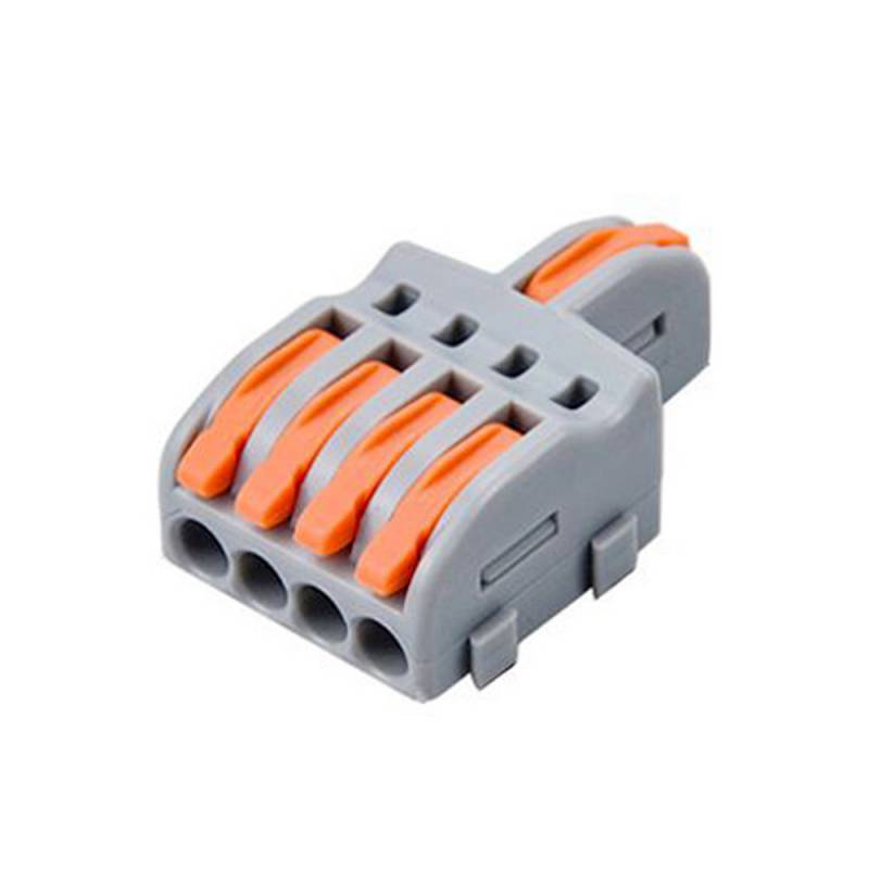 Conector rápido 1 a 4 cables 0,2-2,5mm2