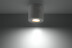 Luminaria de betão BASIC 1, AR111 GU10