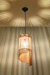 Lámpara colgante de madera ALEXIA, E27
