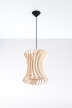 Lámpara colgante de madera ORIANA, E27