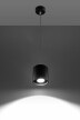 Lámpara de techo ORBIS 1 negro, GU10