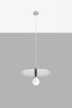Lámpara de techo FLAVIO gris, E27