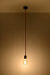 Lámpara de techo EDISON blanco, E27