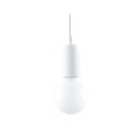 Lámpara de techo DIEGO 1 blanco, E27