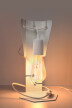 Lámpara de mesa ARBY blanco, E27