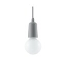 Lámpara de techo DIEGO 1 gris, E27