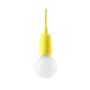 Lámpara de techo DIEGO 1 amarillo, E27
