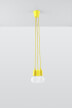 Lámpara de techo DIEGO 3 amarillo, E27