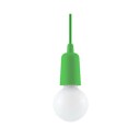 Lámpara de techo DIEGO 1 verde, E27