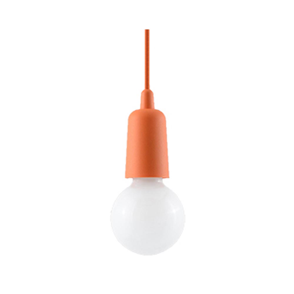 Lámpara de techo DIEGO 1 naranja, E27