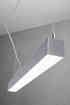 Lámpara de techo PINNE LED LED 65 gris, 22W