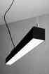 Lámpara de techo PINNE LED LED 65 negro, 22W