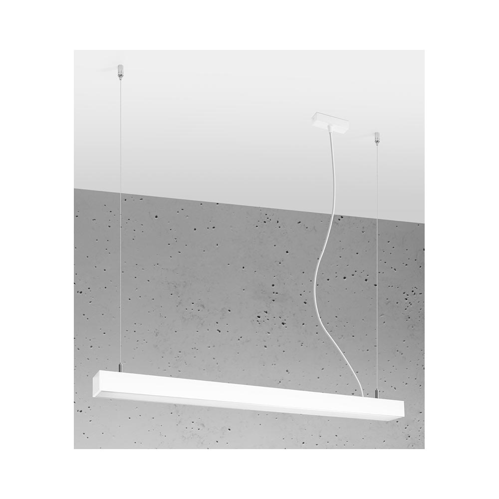 Lámpara de techo PINNE LED 95 blanco, 31W