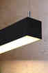 Lámpara de techo PINNE LED 95 negro, 31W
