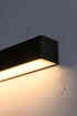 Aplique de parede PINNE LED 95 preto, 31W