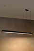 Candeeiro de teto PINNE LED 115 preto, 31W