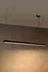 Candeeiro de teto PINNE LED 145 preto, 31W